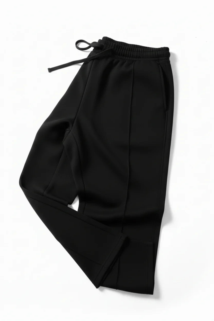 Men’s Relaxed Fit Trouser – Black D1