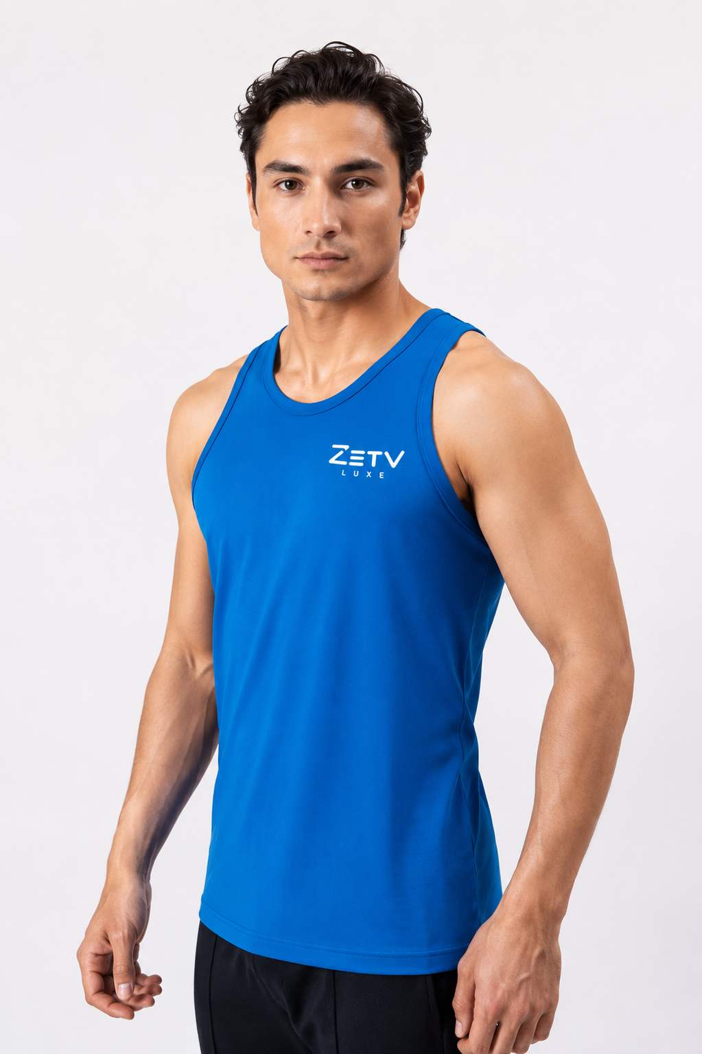 Essential Performance Tank Top – Blue A1