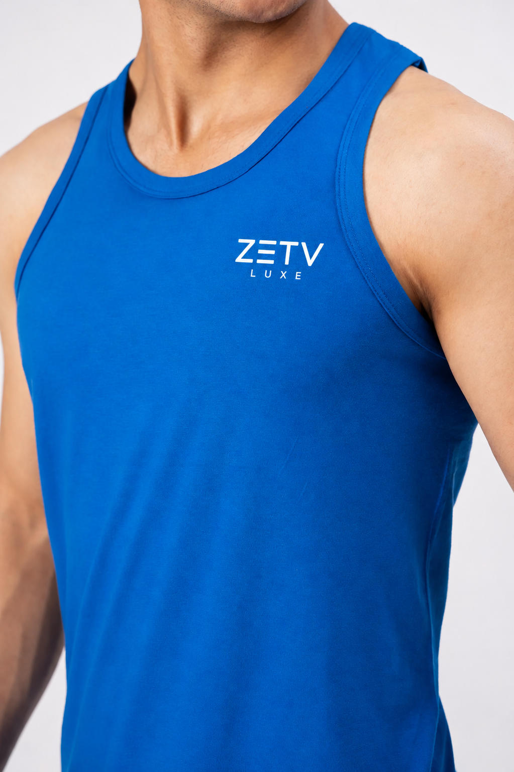 Essential Performance Tank Top – Blue A1