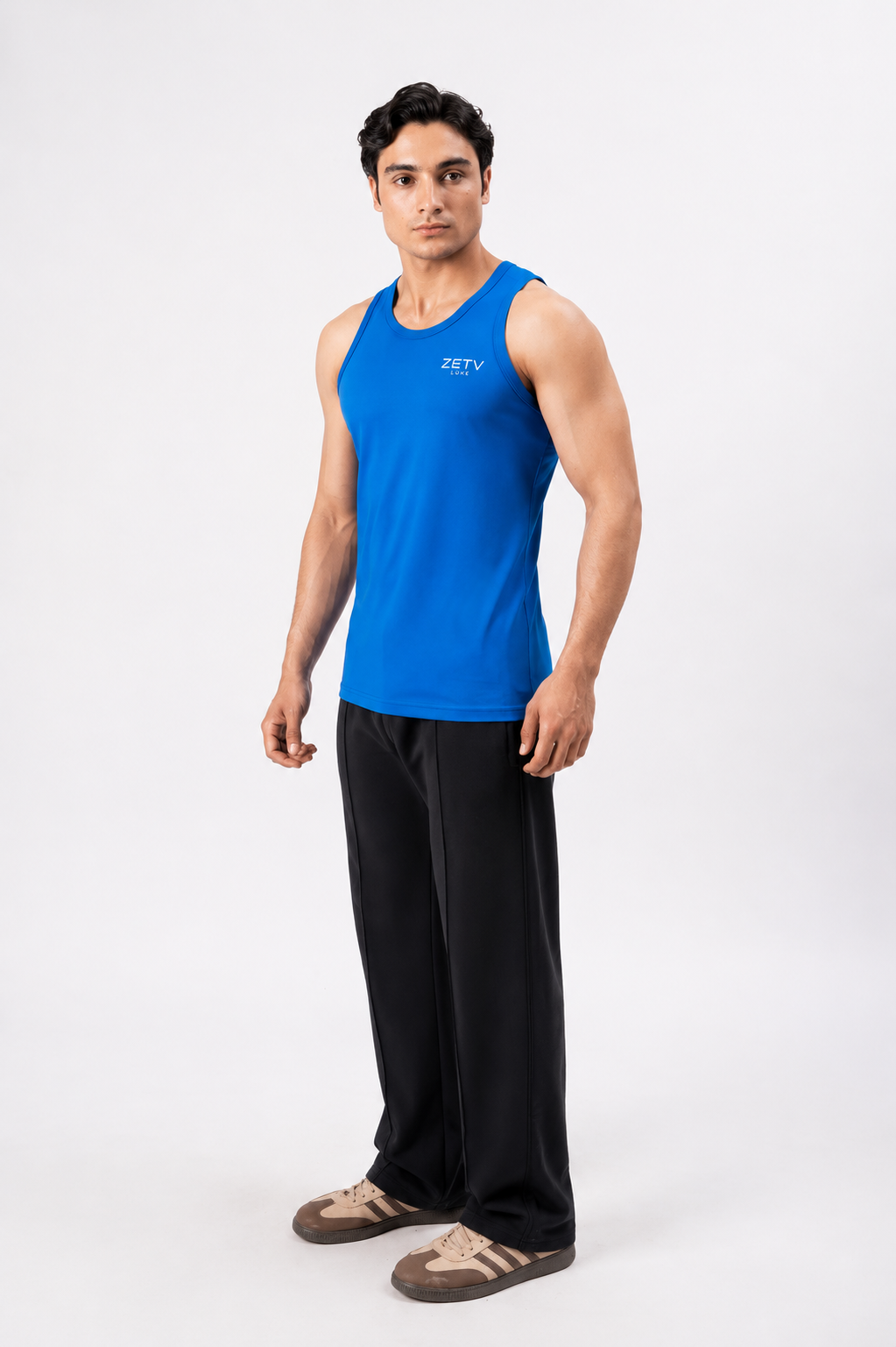 Essential Performance Tank Top – Blue A1