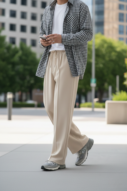 Ivory Drift Trouser