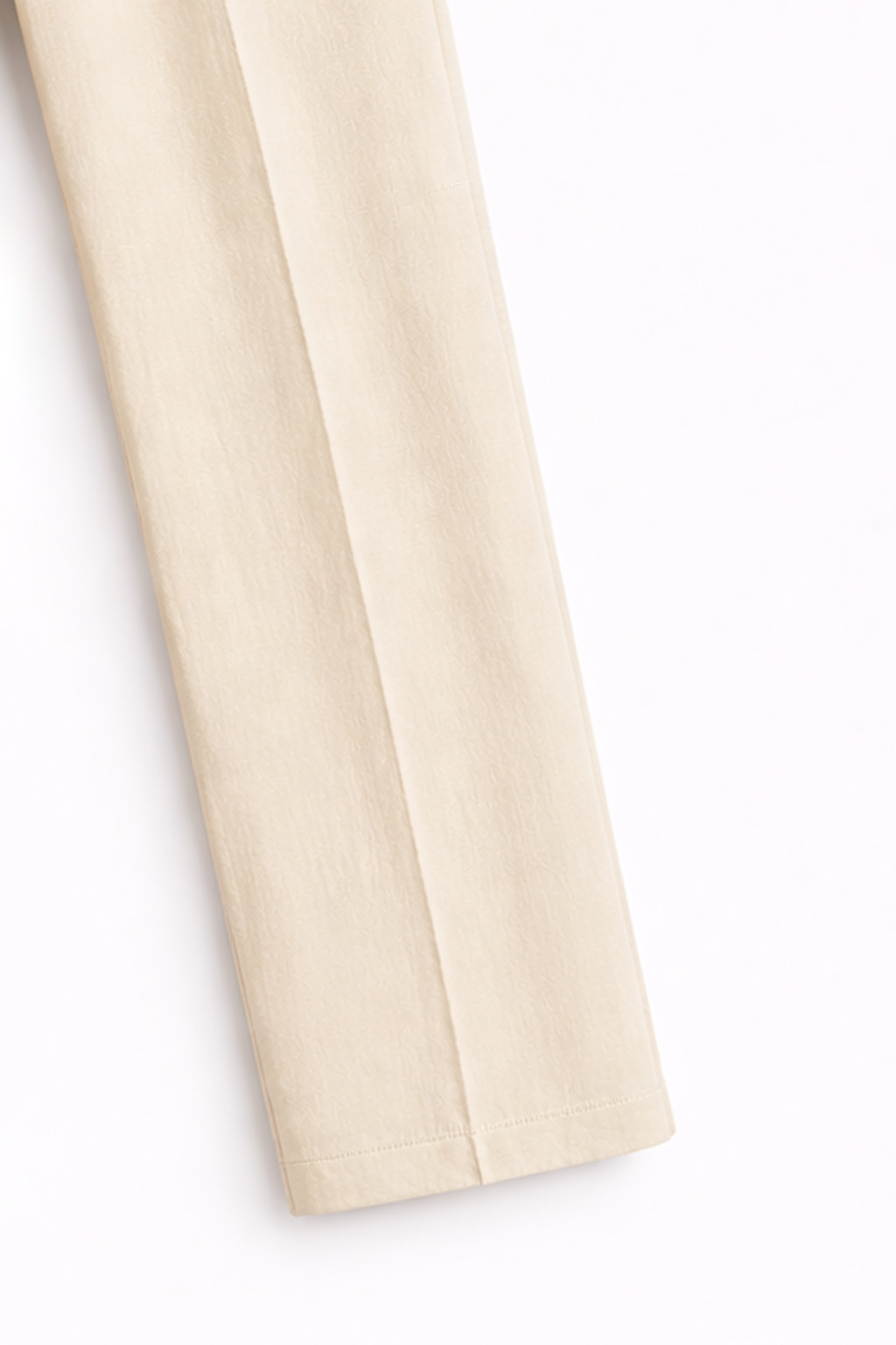 Men’s Relaxed Fit Trouser – Off White D2